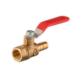 Кран шаровый воздушный Intertool 1/4"В x 10 мм (PT-1889)