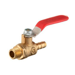 Кран шаровый воздушный Intertool 1/4"Н x 10 мм (PT-1890)