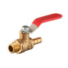 Кран шаровый воздушный Intertool 1/4"Н x 10 мм (PT-1890)