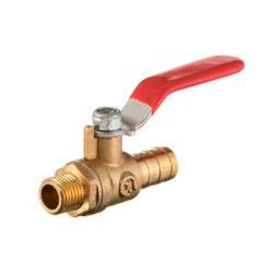 Кран шаровый воздушный Intertool 1/4"Н x 12 мм (PT-1892)