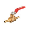 Кран шаровый воздушный Intertool 6 мм x 6 мм (PT-1893)
