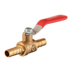 Кран шаровый воздушный Intertool 10 мм x 10 мм (PT-1895)