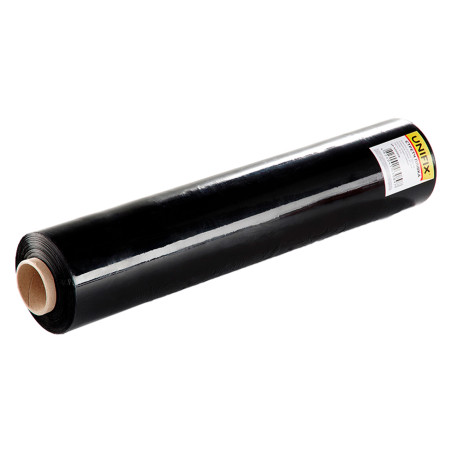 Стрейч пленка Unifix 500 мм x 3 кг x 20 мкм черная (SP-50030B)