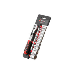 Набор инструмента на планке Intertool 3/8" x 12 ед. Storm (ET-8013)