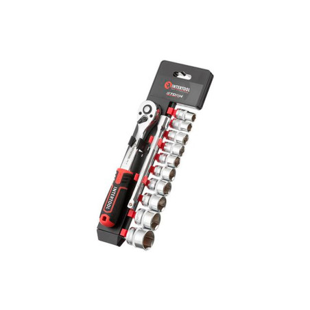 Набор инструмента на планке Intertool 3/8" x 12 ед. Storm (ET-8013)