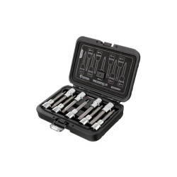 Набор бит TORX Intertool 1/2" x T20-T60 x 100 мм (9 шт.) Storm (ET-8401)