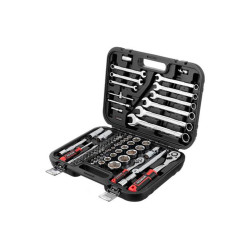 Набор инструмента Intertool 1/4" x 1/2" 82 ед. Storm (ET-8082)