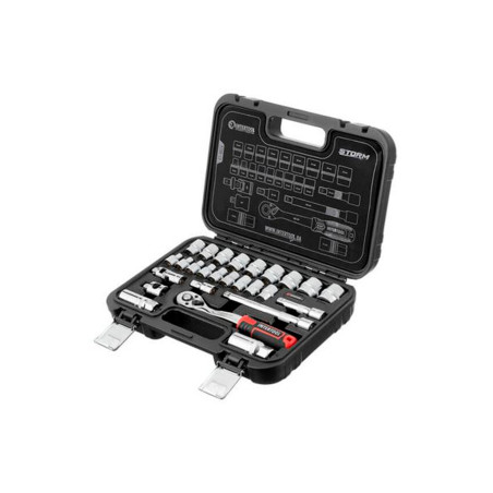 Набор инструмента Intertool 3/8" 26 ед. Storm (ET-8026)