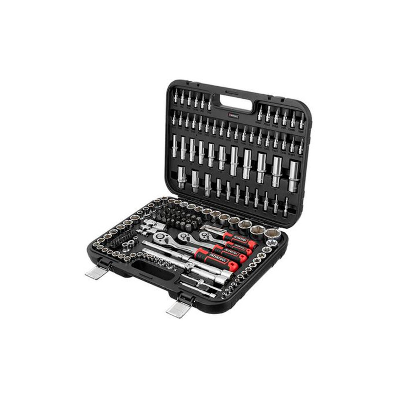Набор инструмента Intertool 1/4" x 3/8" x 1/2" 171 ед. Storm (ET-8171)