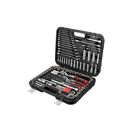 Набор инструмента Intertool 1/4" x 3/8" x 1/2" 156 ед. Storm (ET-8156)