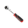 Ключ трещоточный (рукоятка с храповым механизмом) Intertool 1/4" x 72T поворотный Storm (ET-8007)