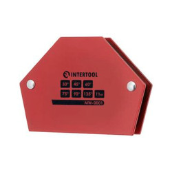 Держатель магнитный для сварки Intertool 11кг трапеция (MW-0001)
