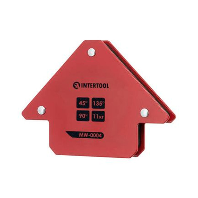 Держатель магнитный для сварки Intertool 11кг стрела (MW-0004)