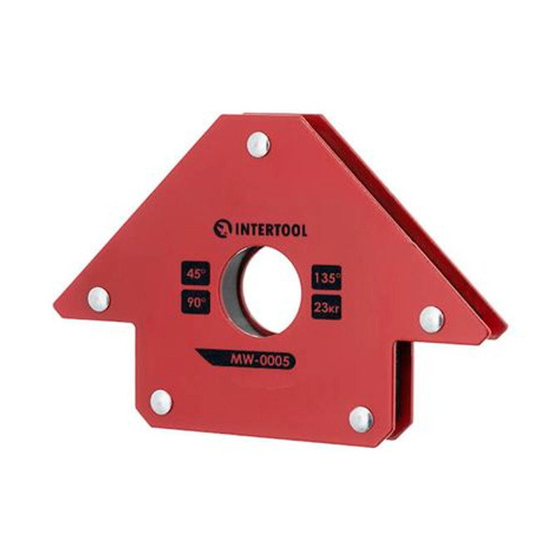 Держатель магнитный для сварки Intertool 23кг стрела (MW-0005)