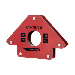 Держатель магнитный для сварки Intertool 35кг стрела (MW-0006)