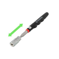 Захват магнитный Intertool 190-810 мм x 2.25 кг с фонариком (ET-1017)