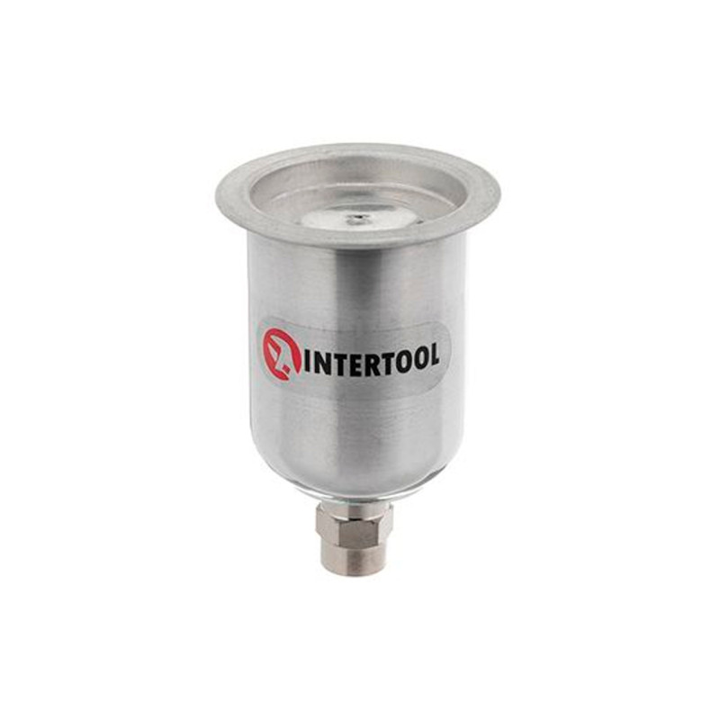 Бачок для краскопульта HVLP Intertool 125 мл внутренняя резьба M14 x 1 мм (PT-1903)