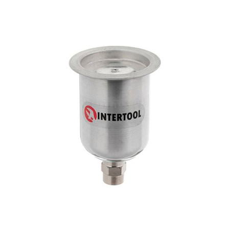 Бачок для краскопульта HVLP Intertool 125 мл внутренняя резьба M14 x 1 мм (PT-1903)