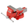 Тиски поворотные Intertool 100 мм x 4.4кг эконом (HT-0080)