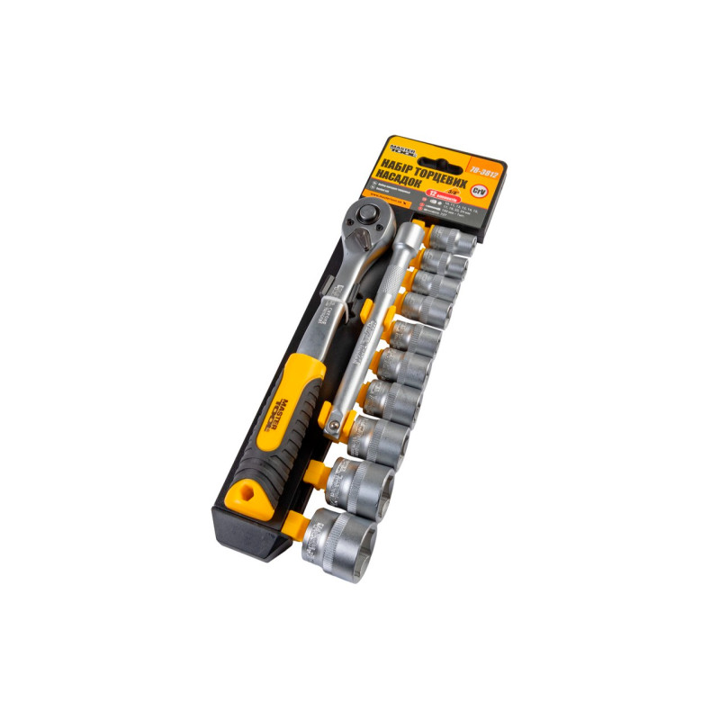 Набор инструмента на планке Mastertool 3/8" x 12 ед. (78-3812)