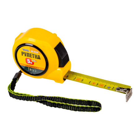 Рулетка Mastertool 5 м x 19 мм автостоп (68-0519)