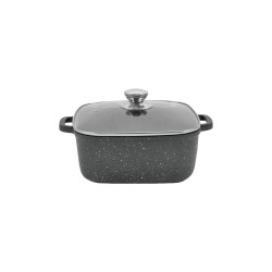 Кастрюля антипригарная Maestro 240 x 240 мм x 5.2 л Granite (MR-2424)