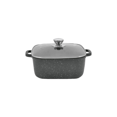 Кастрюля антипригарная Maestro 240 x 240 мм x 5.2 л Granite (MR-2424)