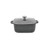 Кастрюля антипригарная Maestro 240 x 240 мм x 5.2 л Granite (MR-2424)