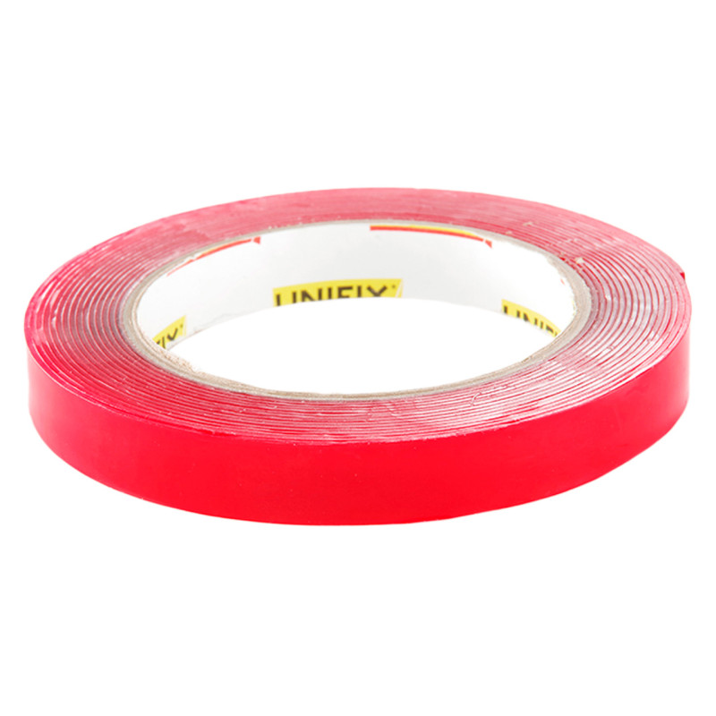 Лента двухсторонняя Unifix 1 x 15 мм x 5 м пеноакрил (PA-1155)