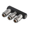 Разветвитель воздуха Intertool 1/4" x 3 выхода I с быстроразъемным соединением (PT-1855)