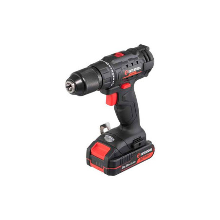 Шуруповерт аккумуляторный Intertool 20В x 2Ач Li-Ion Storm (WT-0350)