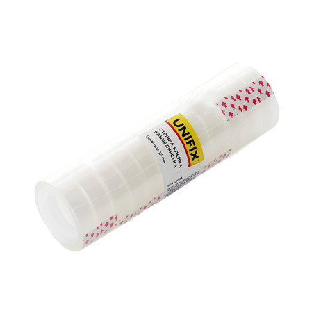Скотч канцелярський Unifix 12 мм x 14 м (12 шт.) (SKK-210241)