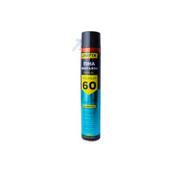 Пена монтажная Unifix 750 мл x 60 л ручная (951245)