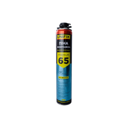 Пена монтажная Unifix 850 мл x 65 л PRO (951237)