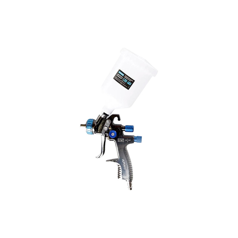 Краскопульт пневматический LVMP Apro 600 мл x 1.4 мм ВБ пластик (850041)