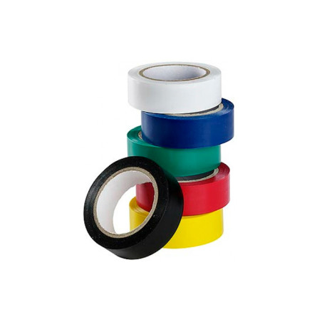 Лента изоляционная Unifix 18 x 0.17 мм x 20 м ассорти (ETU-20SET6) (6 шт.)