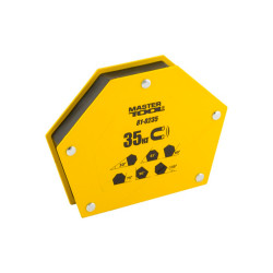 Держатель магнитный для сварки Mastertool 35 кг трапеция (81-0235)