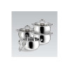 Набор посуды нержавеющий Maestro 2 x 2.8 x 3.8 x 6.4 л (4 шт.) (MR-3515-8)