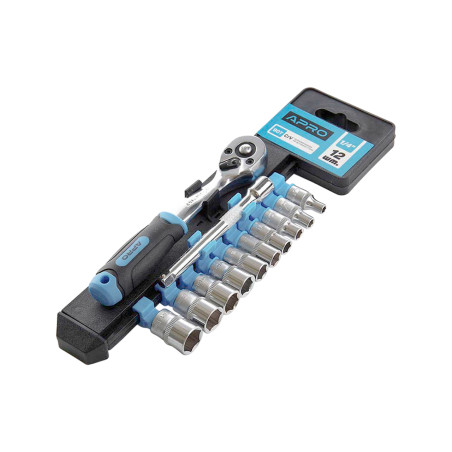 Набор инструмента на планке Apro 1/4" x 12 ед. (251413)