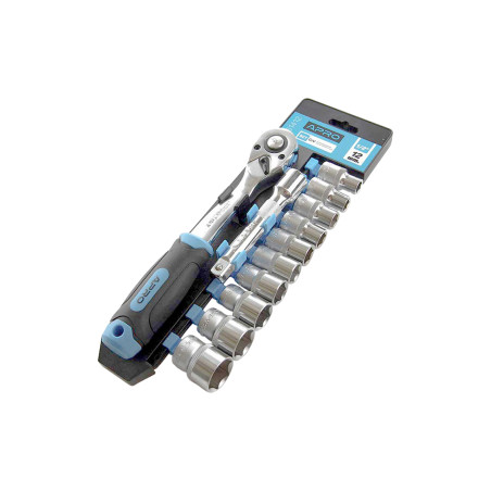 Набор инструмента на планке Apro 1/2" x 12 ед. (251412)
