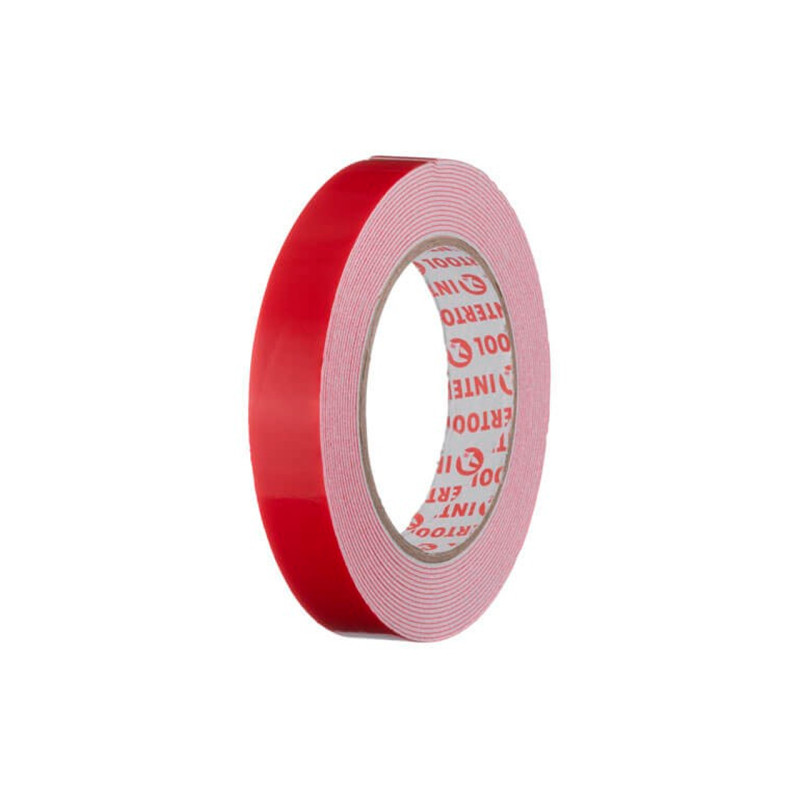 Лента двухсторонняя Intertool 19 мм x 5 м универсальная (KT-0814)