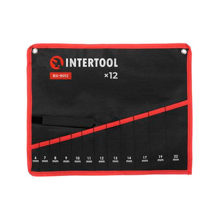 Чехол для гаечных ключей Intertool 450 x 360 мм x 12 карманов (BX-9012)