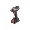 Шуруповерт аккумуляторный Intertool 20 В x 2 Ач Li-Ion Brushless Storm (WT-0362)