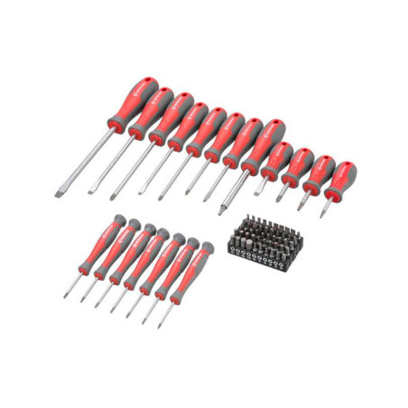 Набор отверток Intertool PH x SL x S x T с битами 70 ед. (VT-3370)