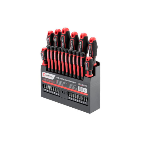 Набор отверток Intertool PH x SL x T с битами Storm 36 ед. (VT-3443)