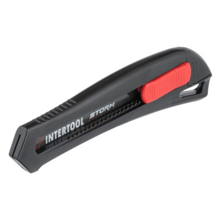 Нож сегментный Intertool-Storm 18 мм пластик (HT-0514)