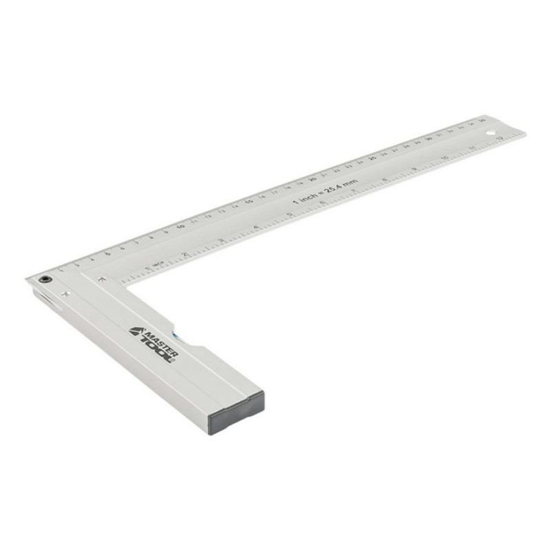 Угольник Mastertool 350 мм с капсулой алюминиевый (30-4350)
