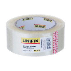 Скотч Unifix 45 мм × 100 м × 50 мкм прозрачный (SK50-54003001)