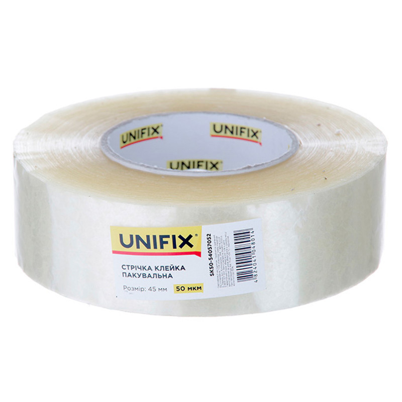 Скотч Unifix 45 мм × 165 м × 50 мкм прозрачный (SK50-54005561)