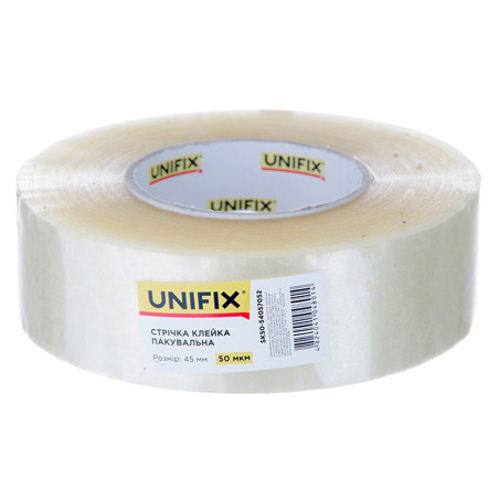 Скотч Unifix 45 мм × 165 м × 50 мкм прозрачный (SK50-54005561)